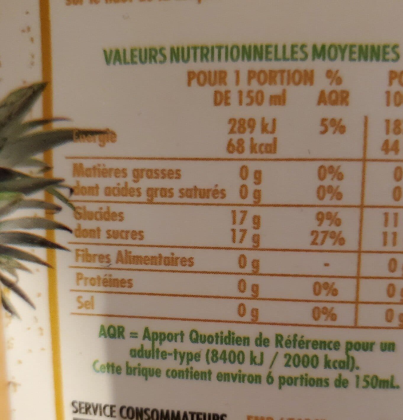 Casino Pur jus d'ananas packshot