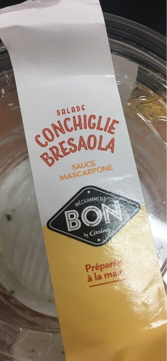 Casino Salade conchiglie Bresaola packshot