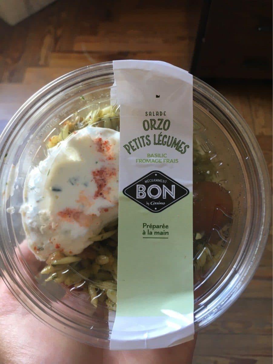 Casino Salade orzo petits legumes packshot