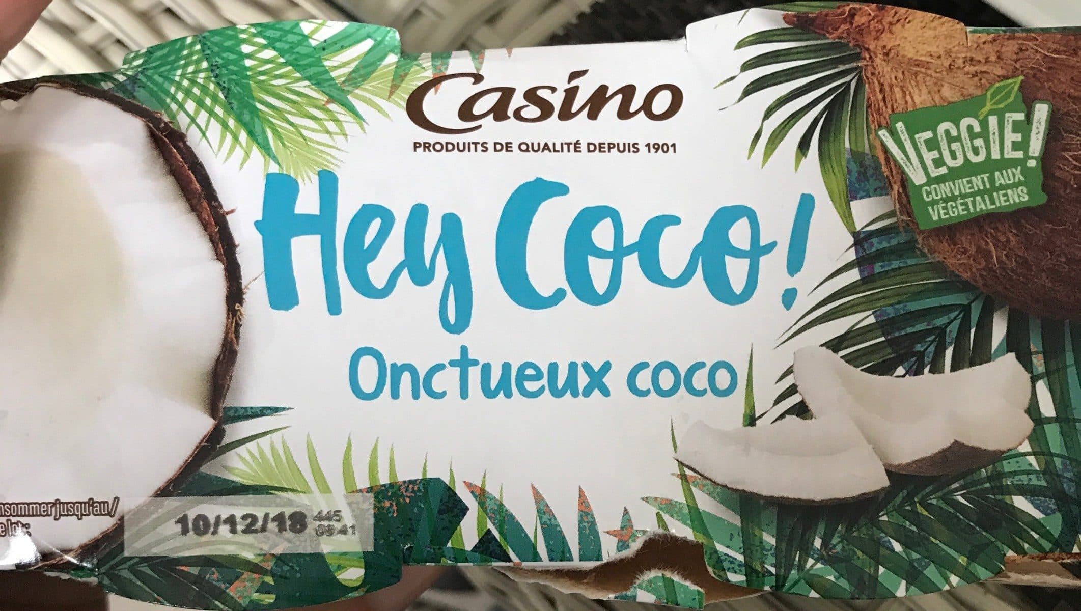 Casino Hey coco ! Onctueux coco packshot
