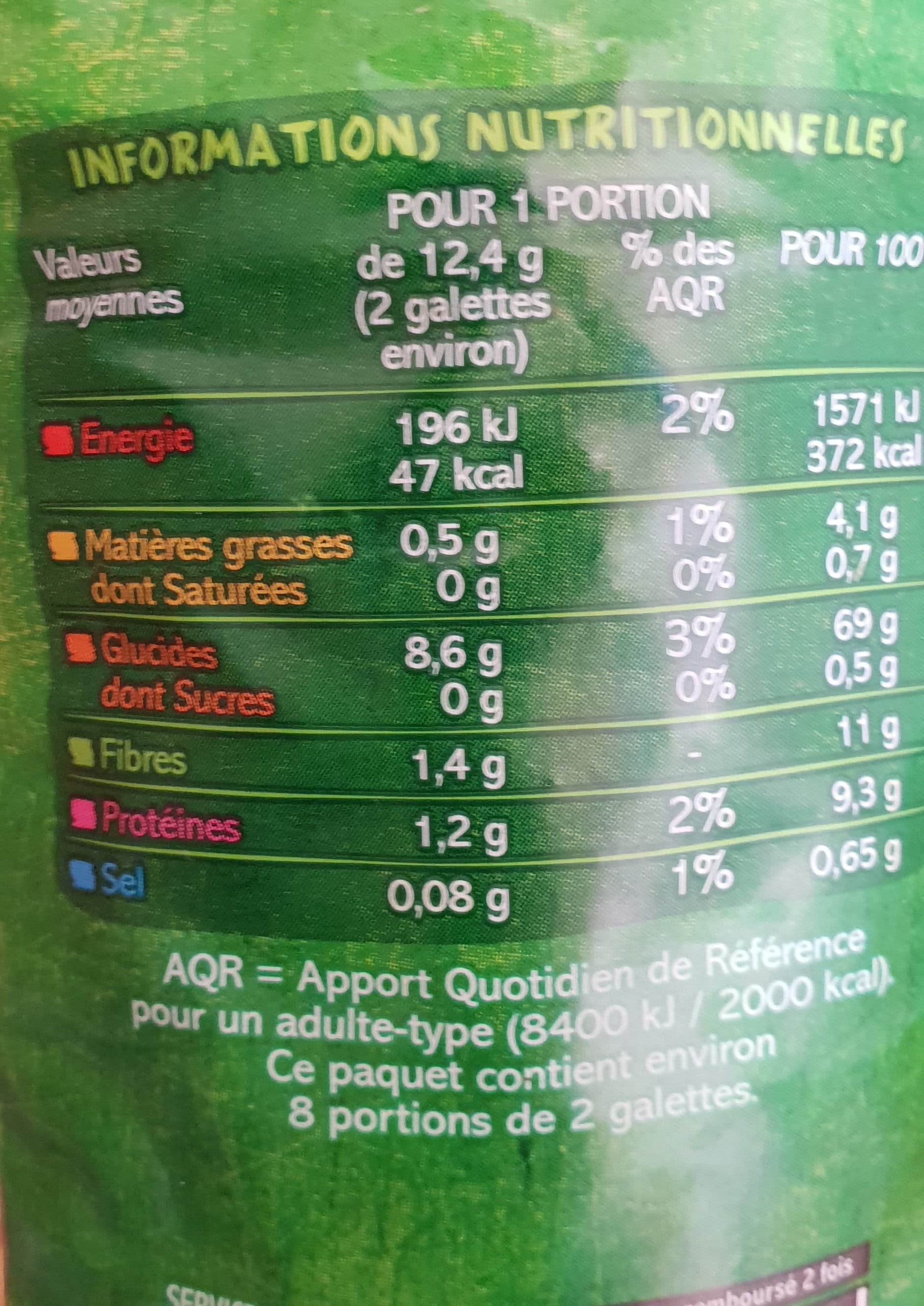 Casino bio Galettes de maïs complet Bio packshot