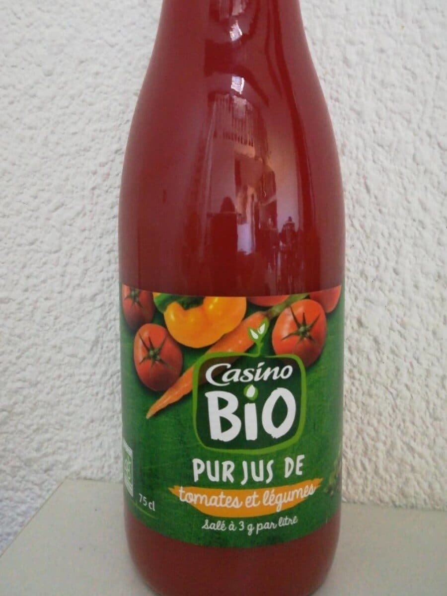 Casino Pur jus de tomates et légumes bio packshot
