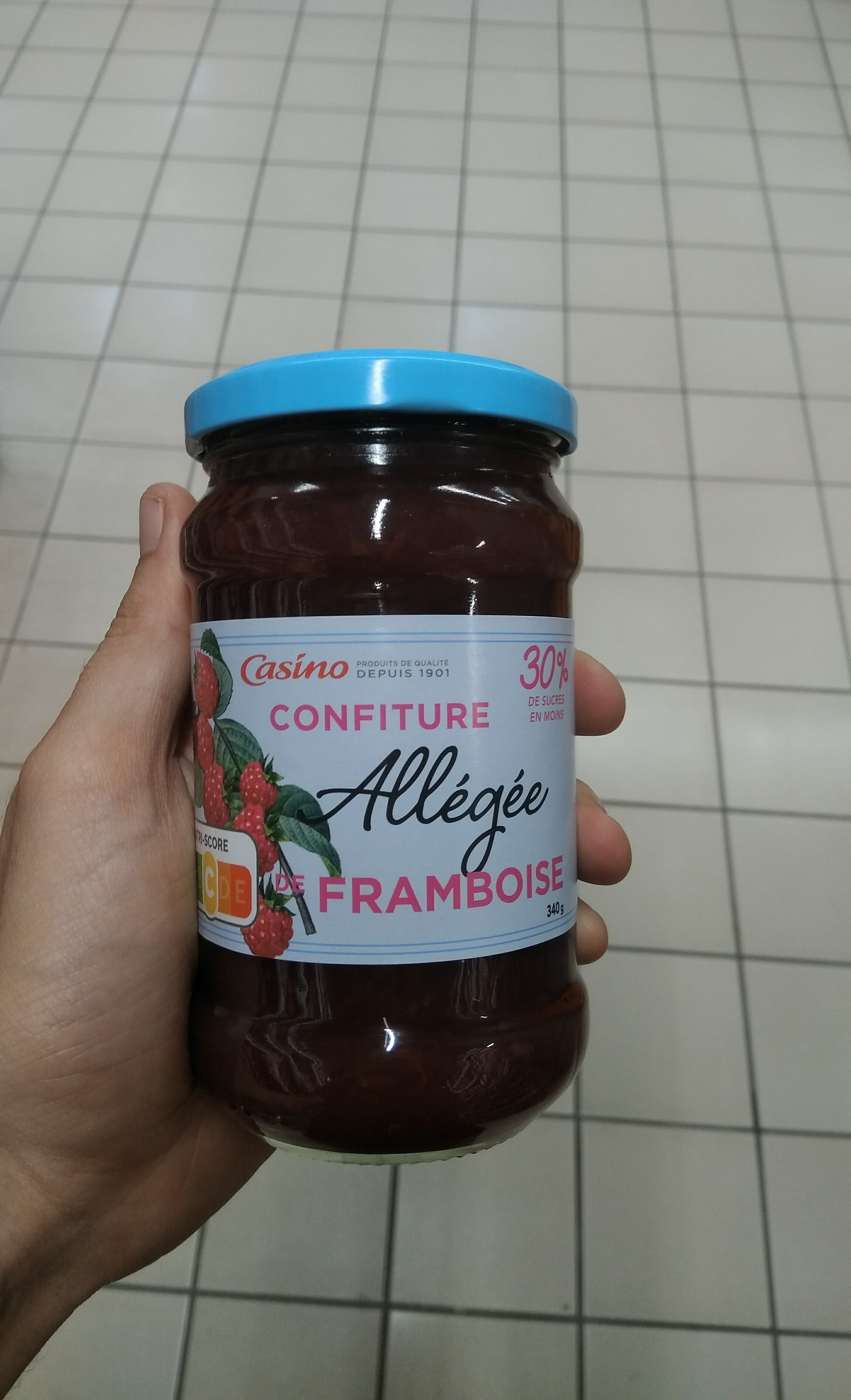 Casino Confiture allégée de Framboise packshot