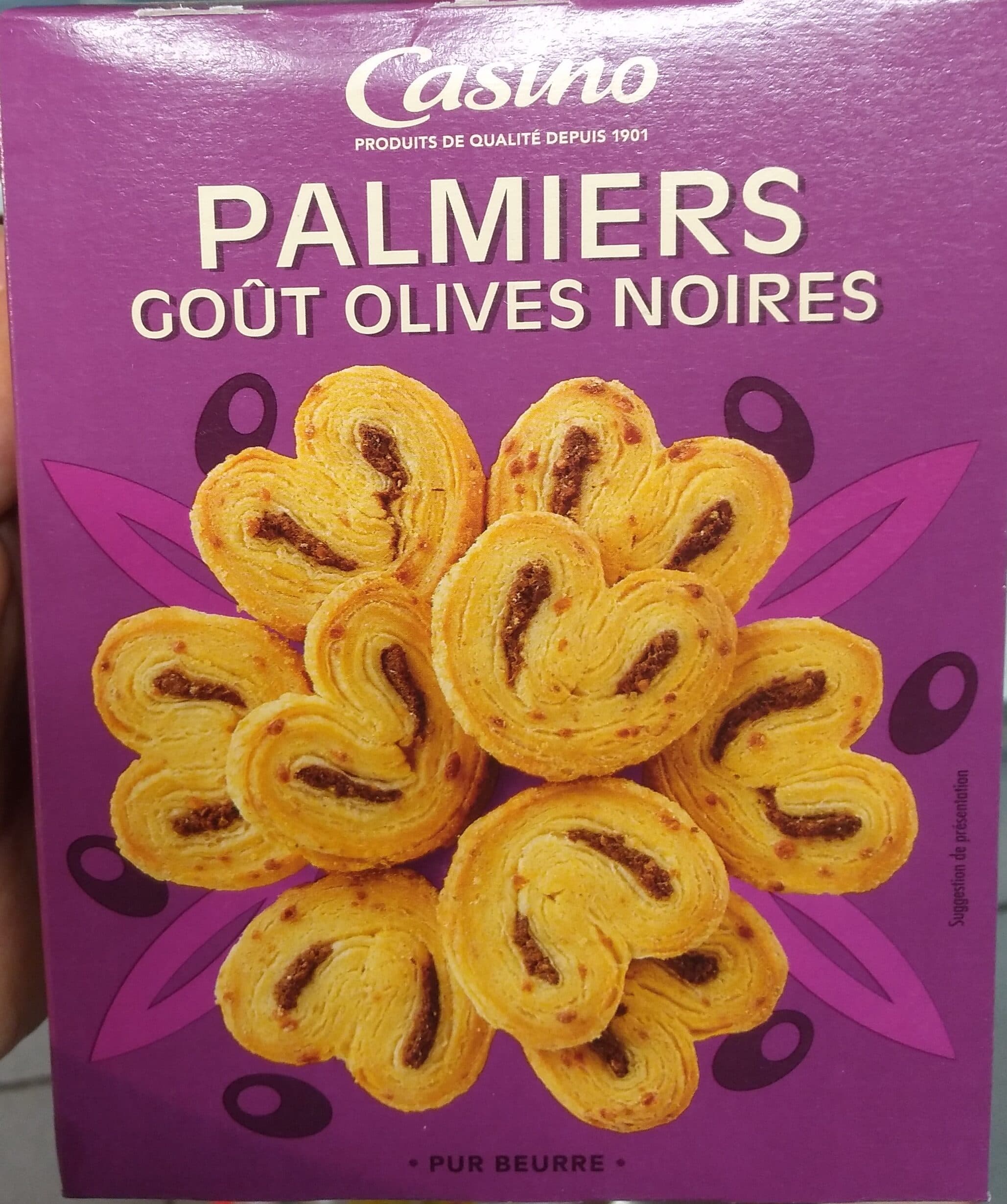 Casino Palmiers goût Olives noires packshot