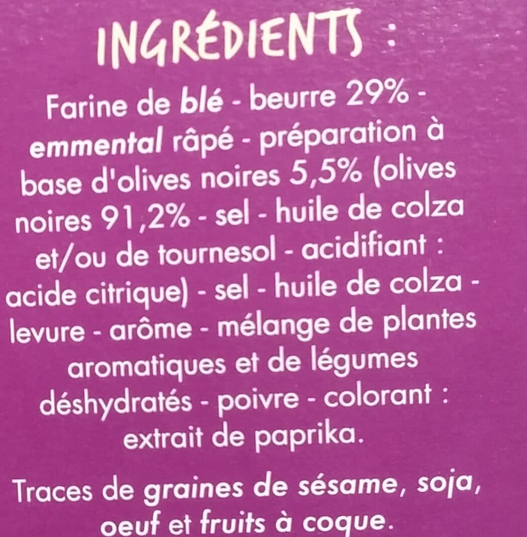 Casino Palmiers goût Olives noires packshot