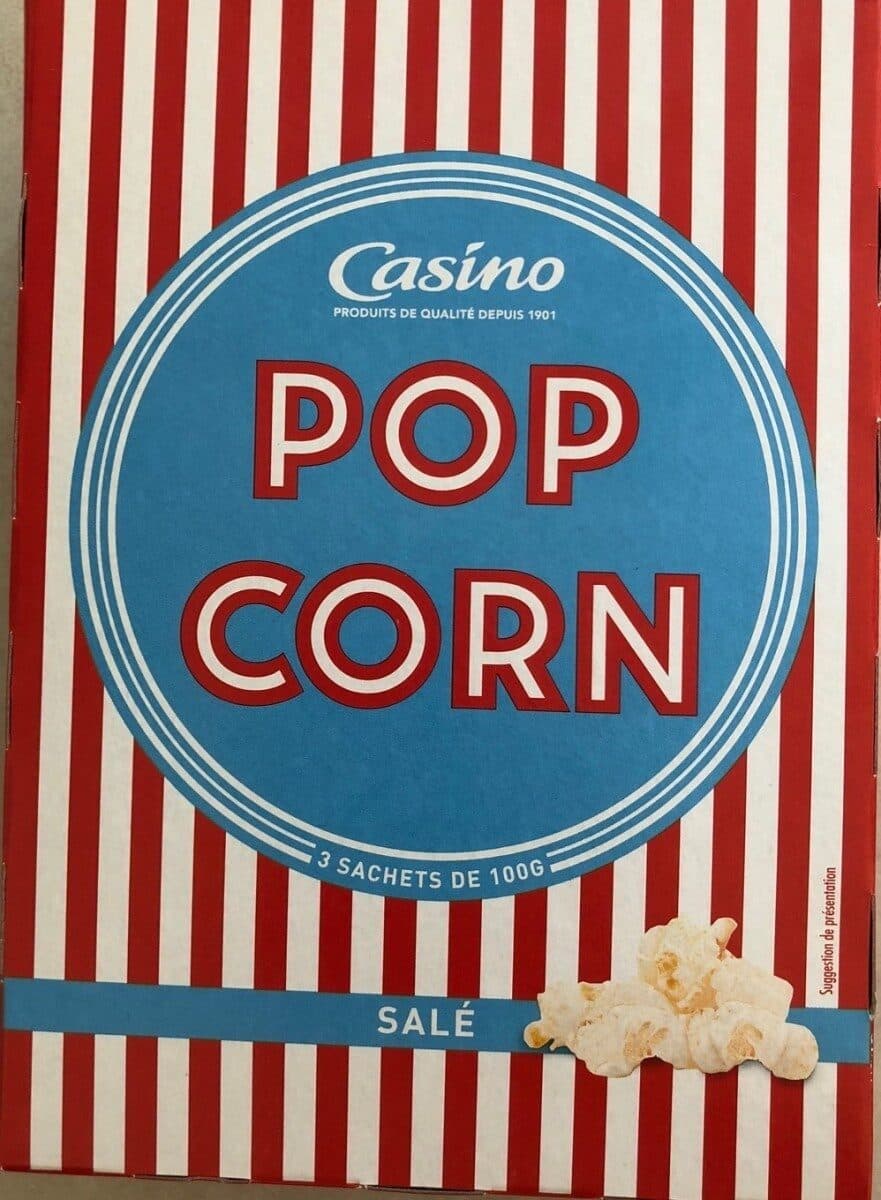 Casino Popcorn salé microondes packshot