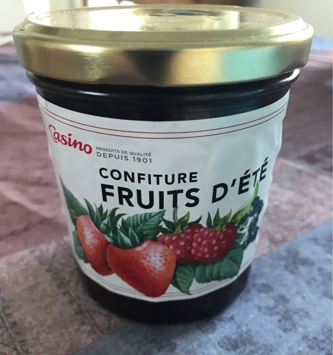 Casino Confiture Fruits d'été packshot