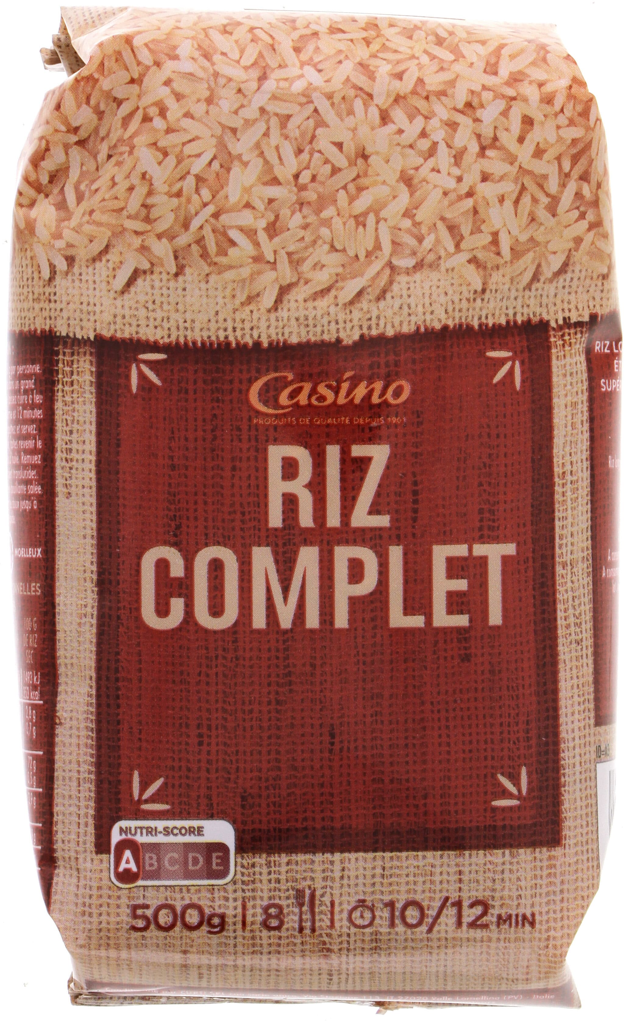 Casino Riz complet 10 minutes packshot