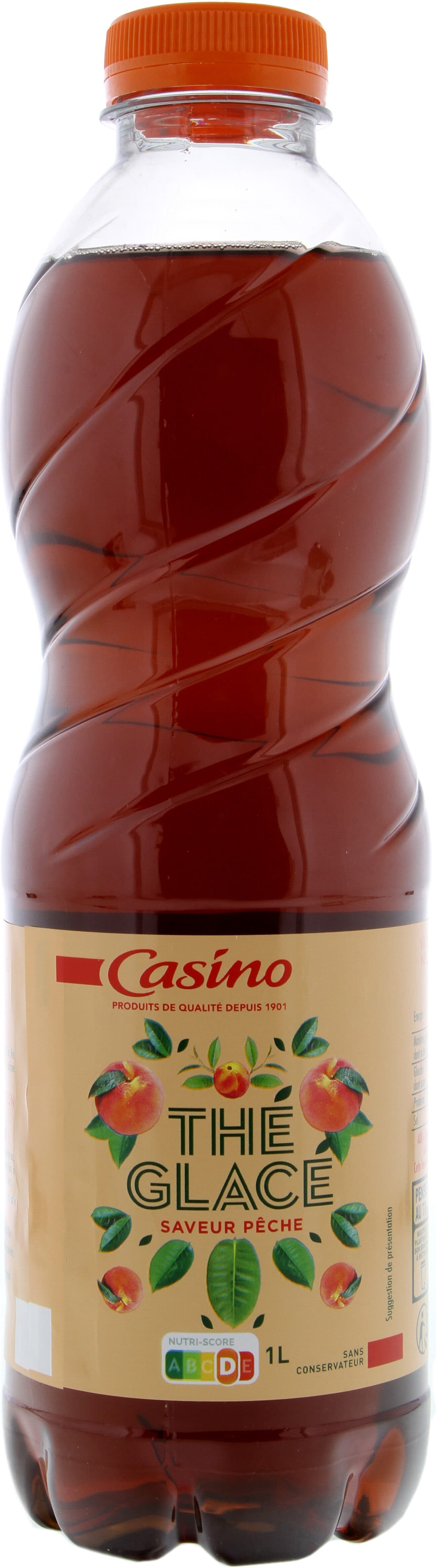 Casino Thé glacé saveur pêche packshot
