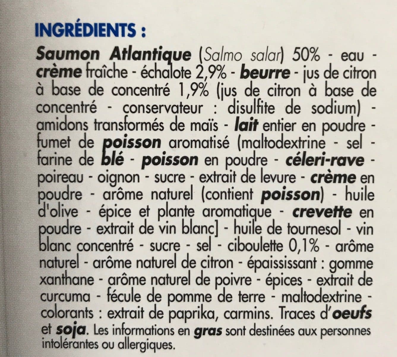 Casino Saumon sauce au citron packshot