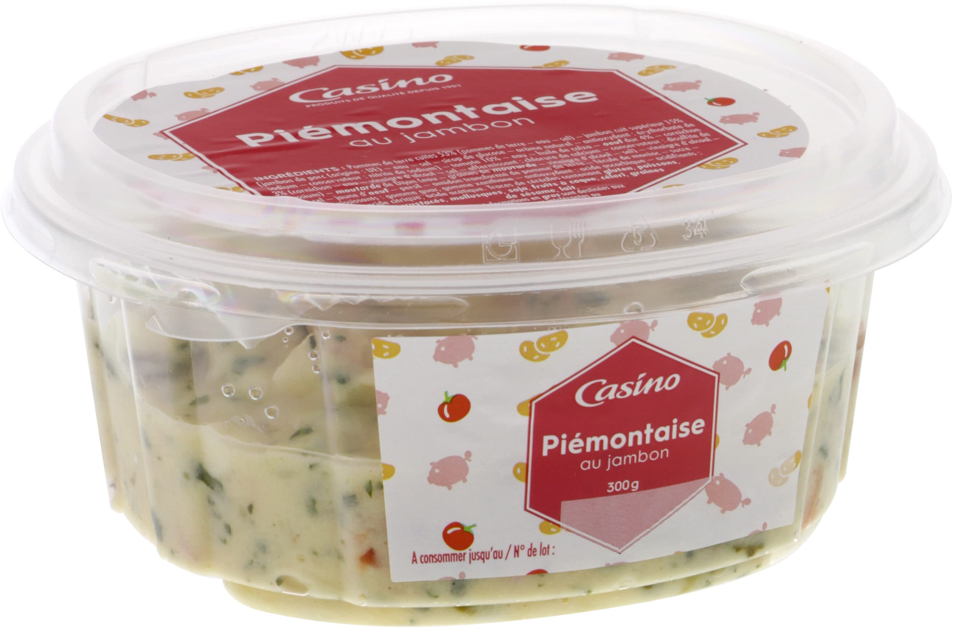 Casino Piémontaise au jambon packshot