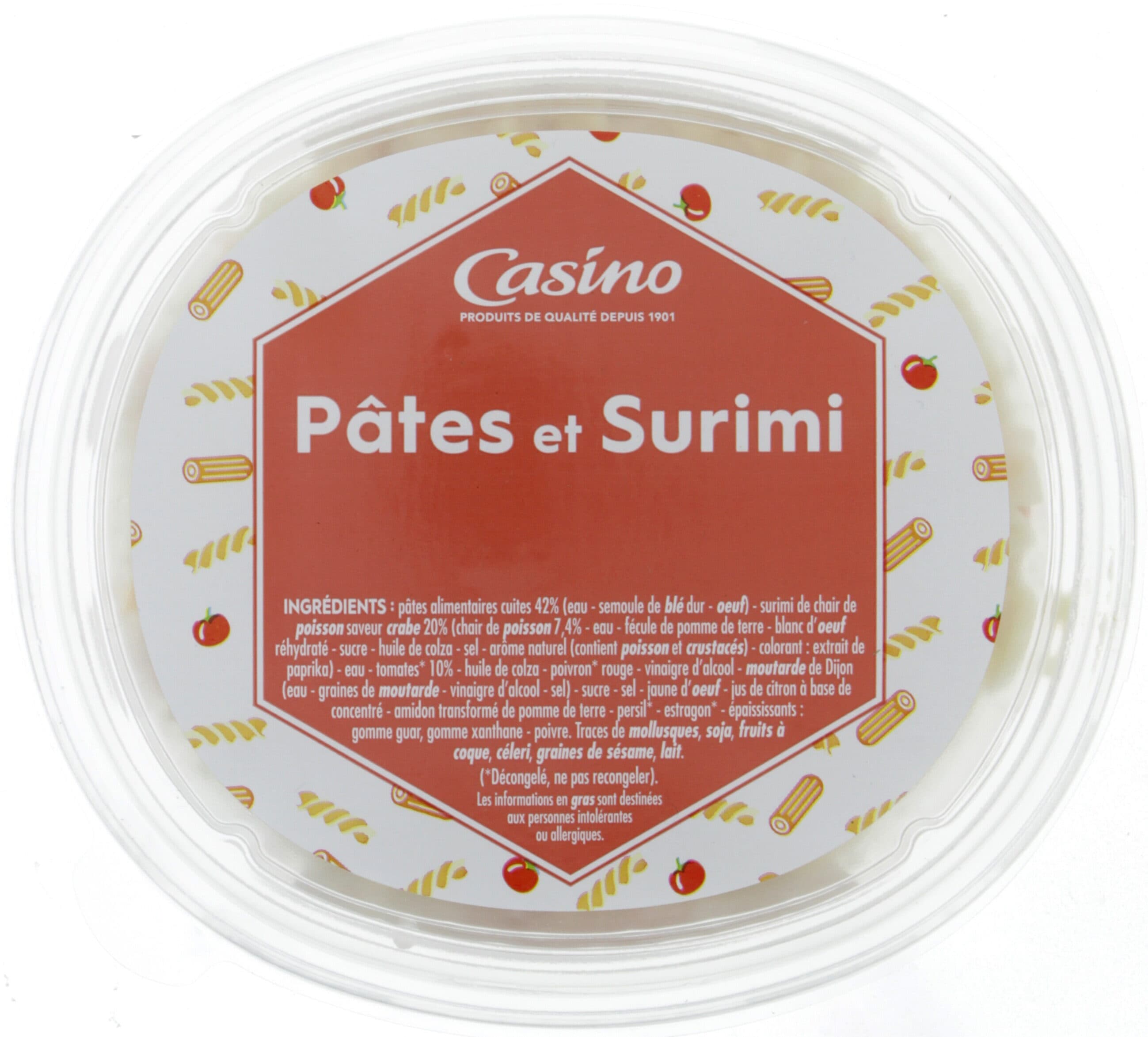 Casino Salade pâtes et surimi packshot