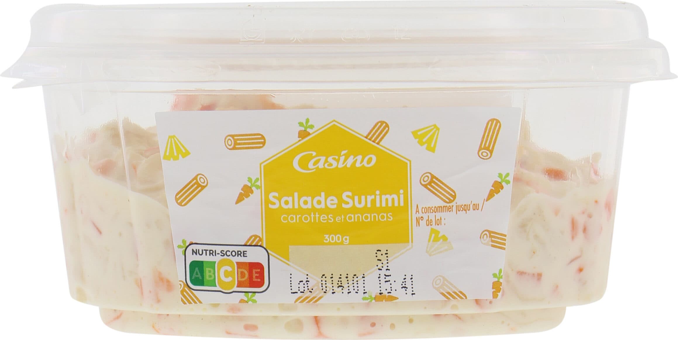 Casino Salade surimi carottes ananas packshot