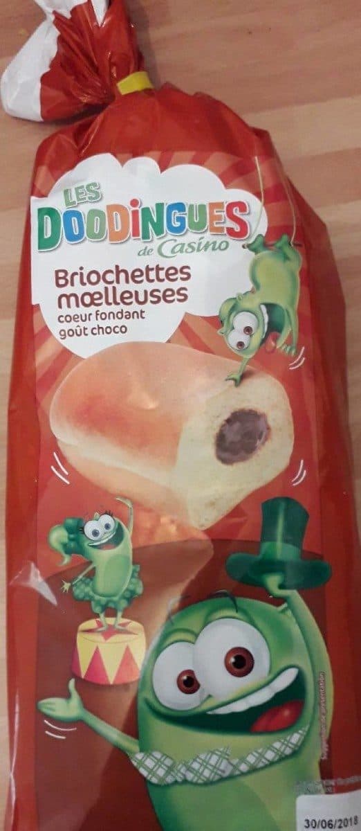 Casino Briochettes moelleuses coeur fondant goût chocolat packshot