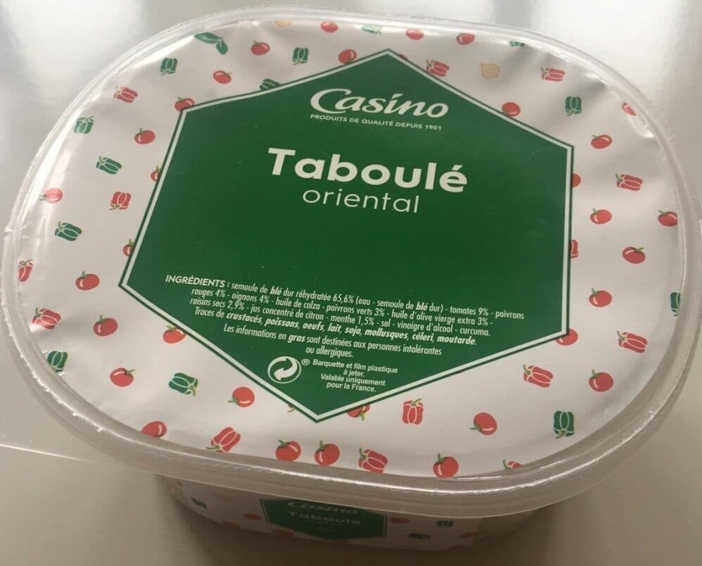 Casino Taboulé oriental packshot