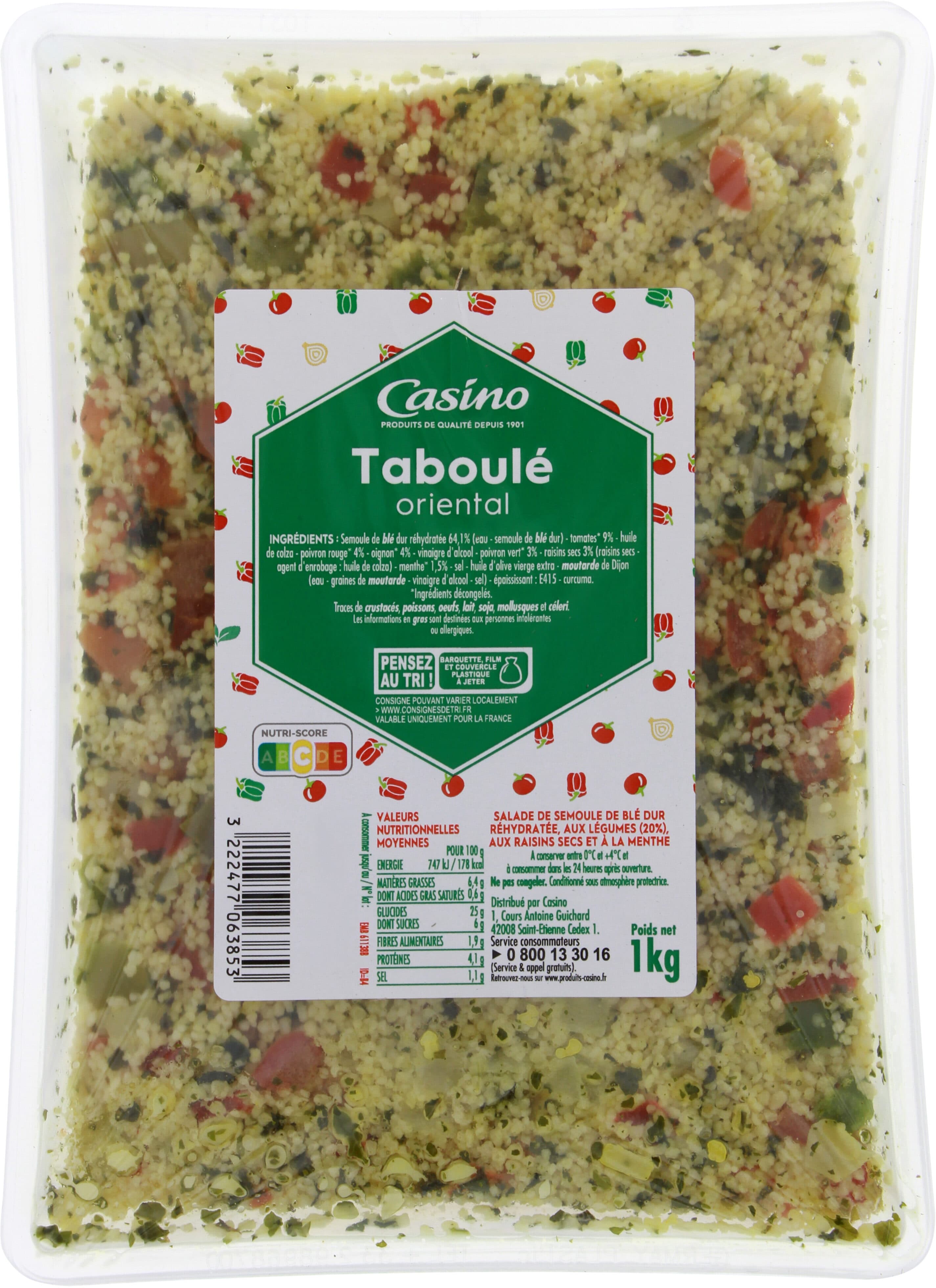 Casino Taboulé oriental packshot