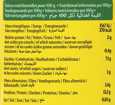 Zakia Zakia couscous moyen qualite superieur 1kg packshot