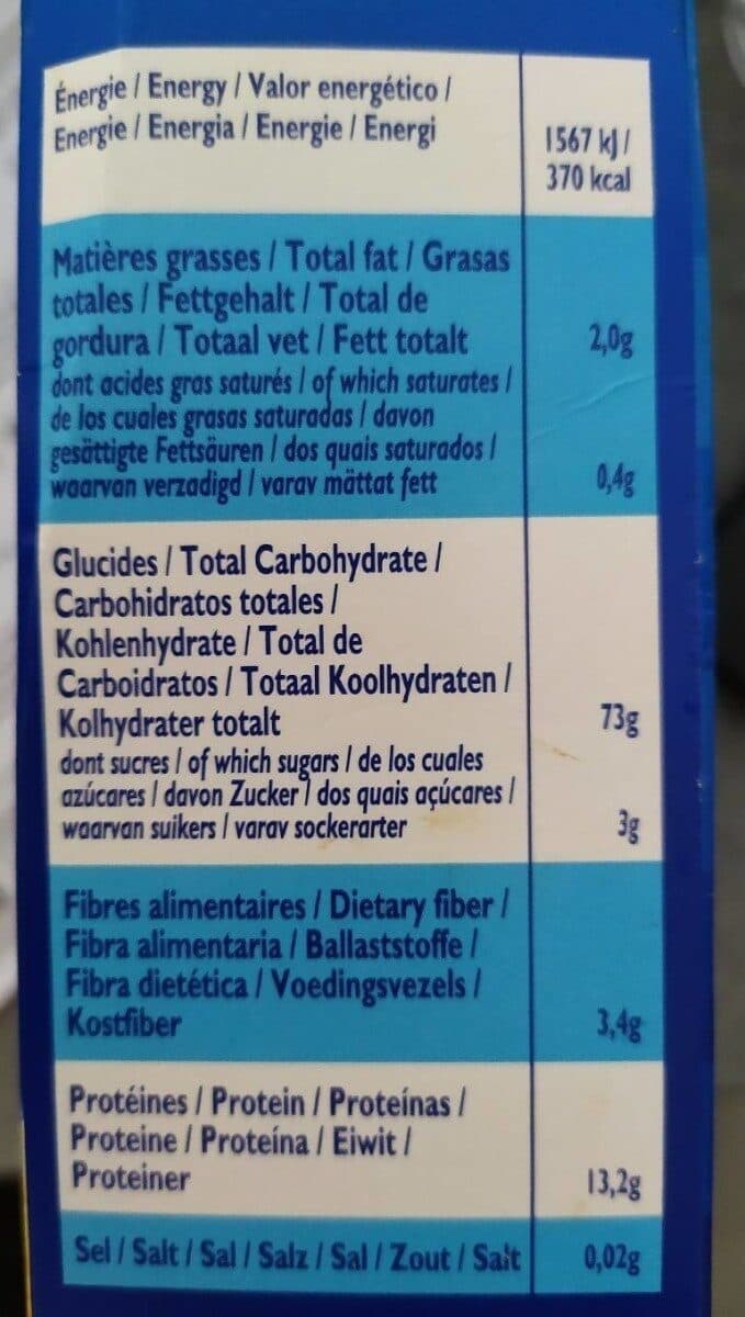 Open Food Facts Couscous Sachets packshot