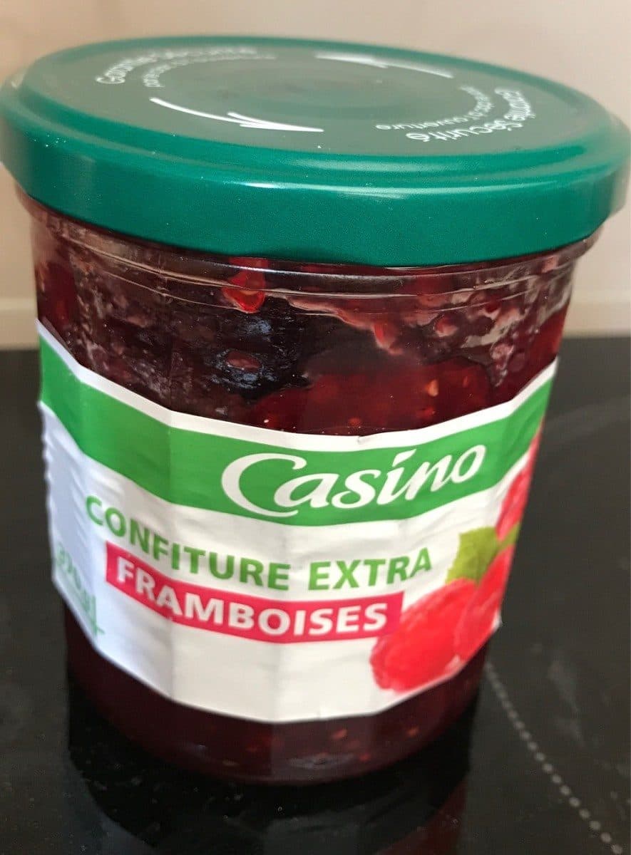 Open Food Facts Confiture extra framboise packshot