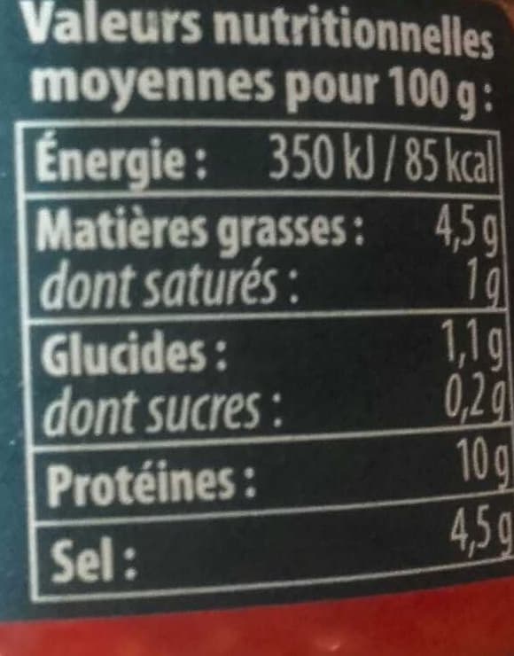 Nordland Œufs de lompe rouges packshot