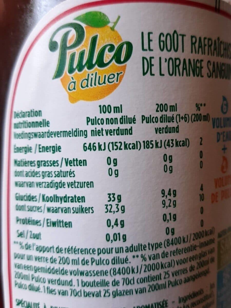 Pulco Pulco Orange Sanguine packshot