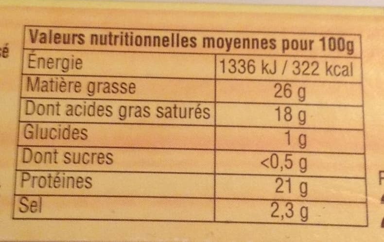 Fonné Maroilles Quart (26 % MG) packshot
