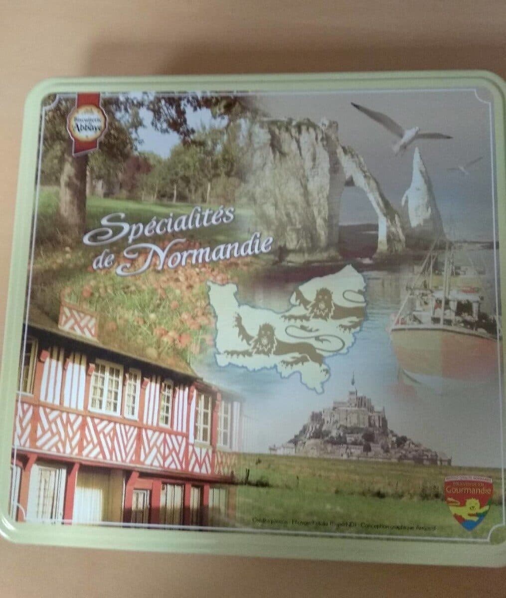 Biscuiterie De L’Abbaye Sablés de normandie packshot