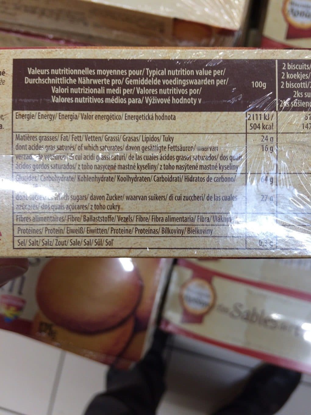 Biscuiterie de l abbaye Les Sablés D'antan (offre Spéciale). 2x175g packshot