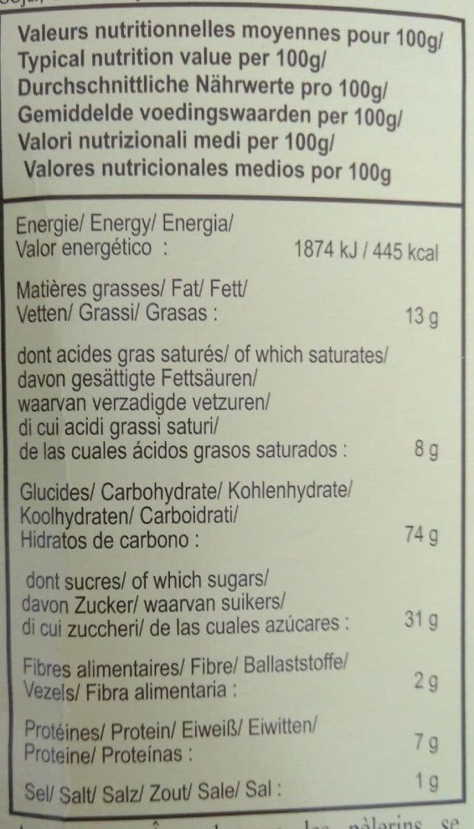 Open Food Facts Galettes de l'abbaye packshot