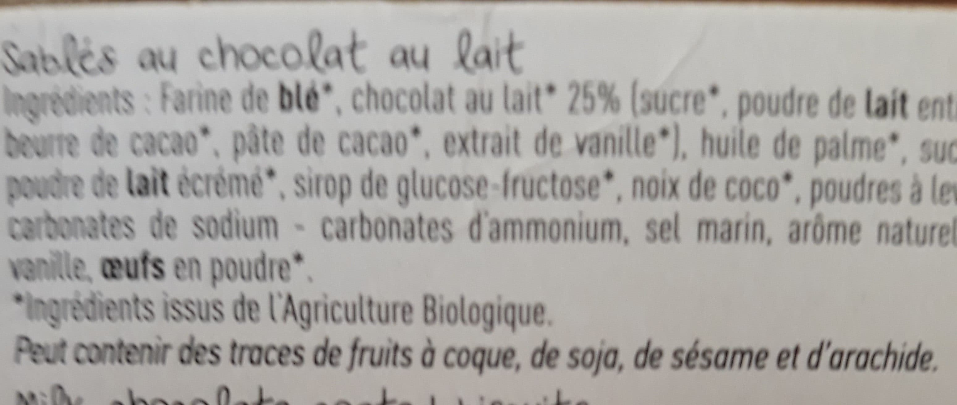 Fleurs des Blés Biscuits Nappés de Chocolat Lait packshot