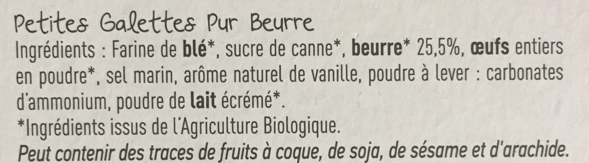 Fleurs des bles Petites Galettes Pur beurre packshot
