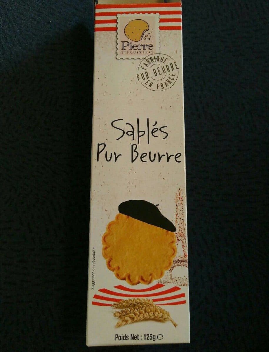 Pierre Biscuiterie Sablés pur beurre packshot