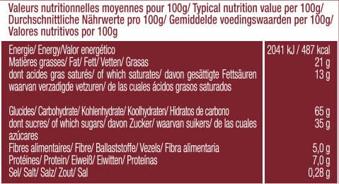 Pierre Biscuiterie Sablés pur beurre enrobés de chocolat noir packshot