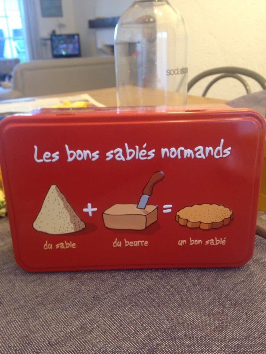 Open Food Facts Les bons sables normands packshot