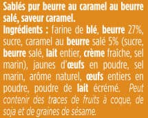 Pierre Biscuiterie Palets Croquants Caramel au Beurre salé packshot