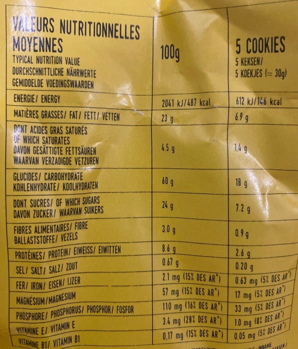 Green Up Mini cookies superfood thé matcha & citron packshot