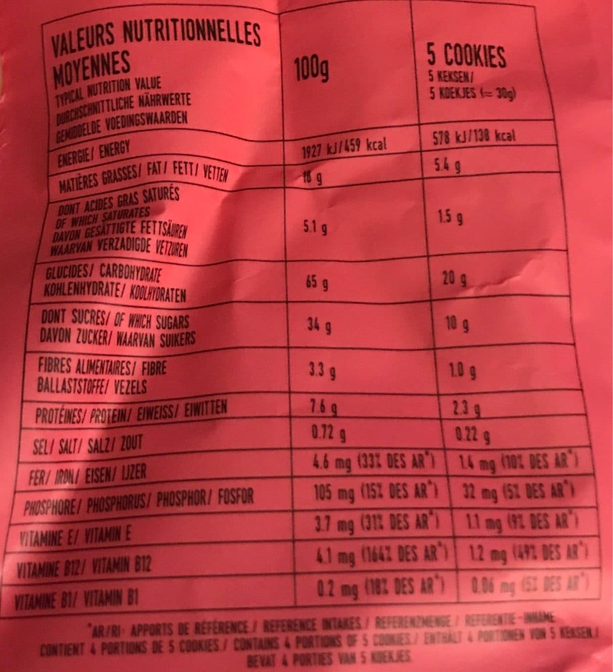 Green Up’ Mini cookies Superfood spiruline packshot