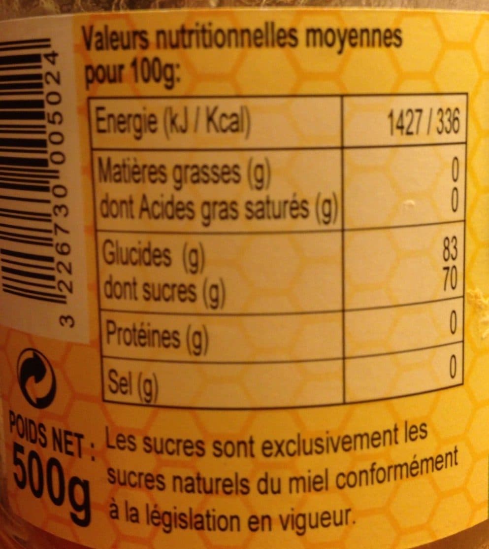 Miels Chailan Miel d'Eucalyptus packshot