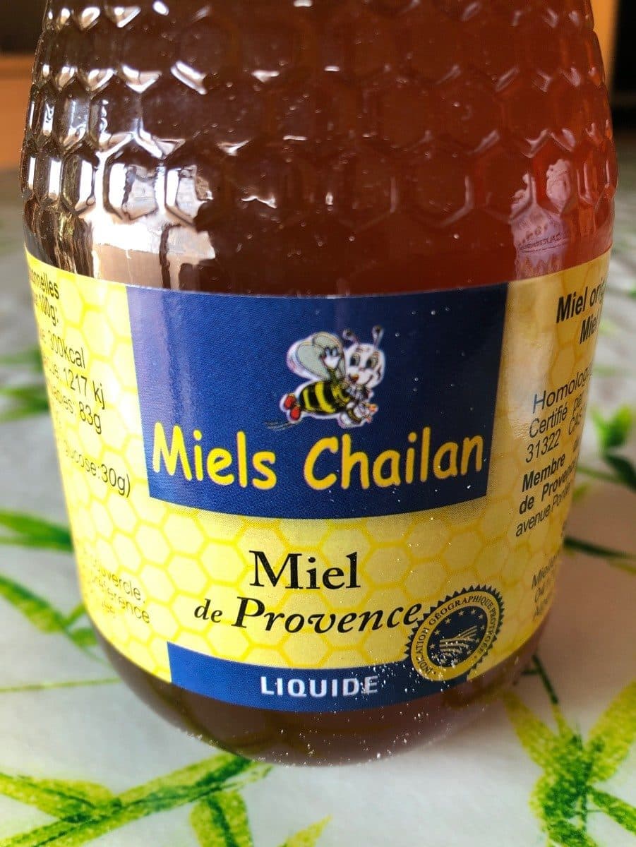 Miels Chailan Miel de Provence packshot