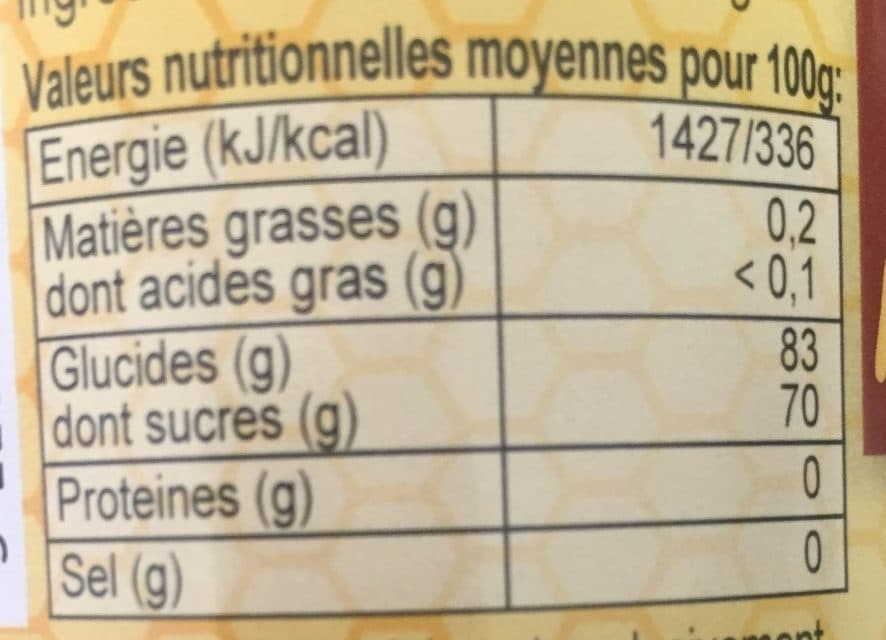 Miels Chailan Miel Chailan packshot