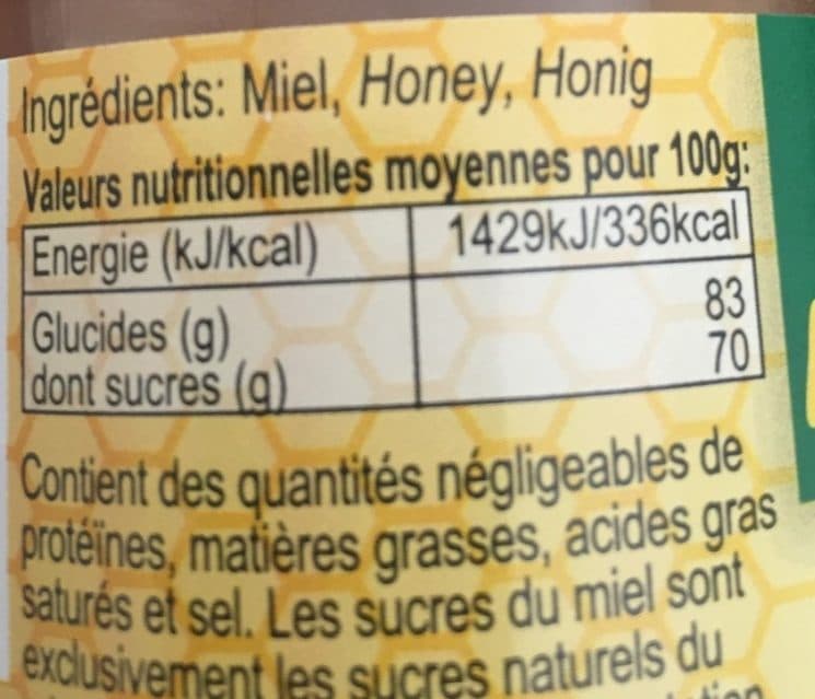 Miels Chailan Miel packshot