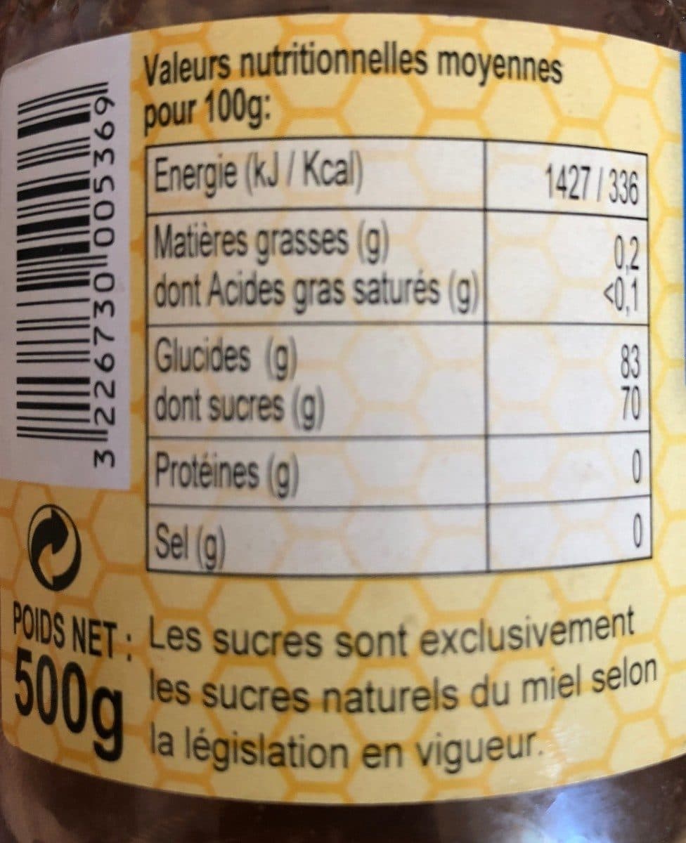 Miels Chailan Miel de Thym packshot