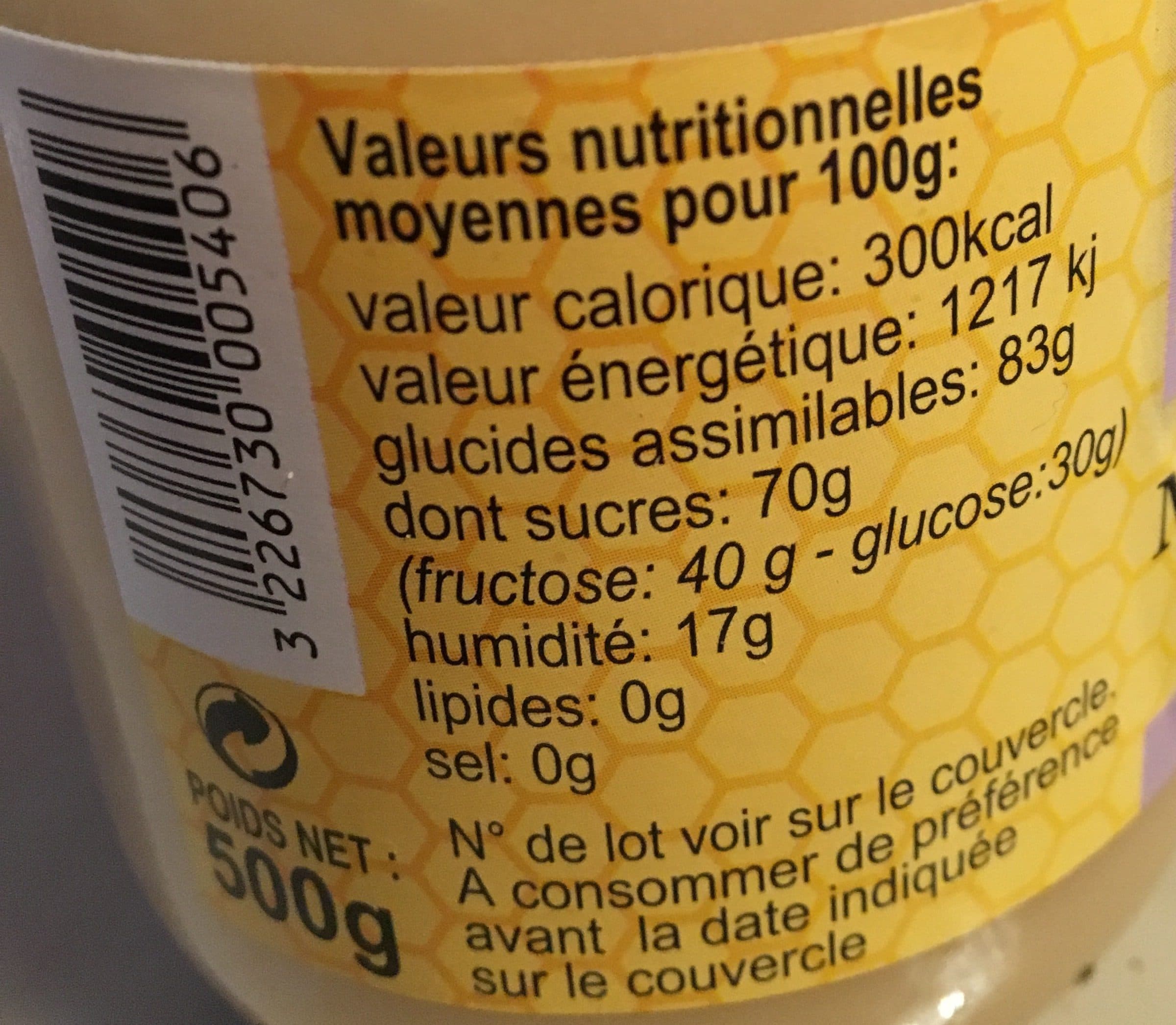Miels Chailan Miel de lavande de provence packshot