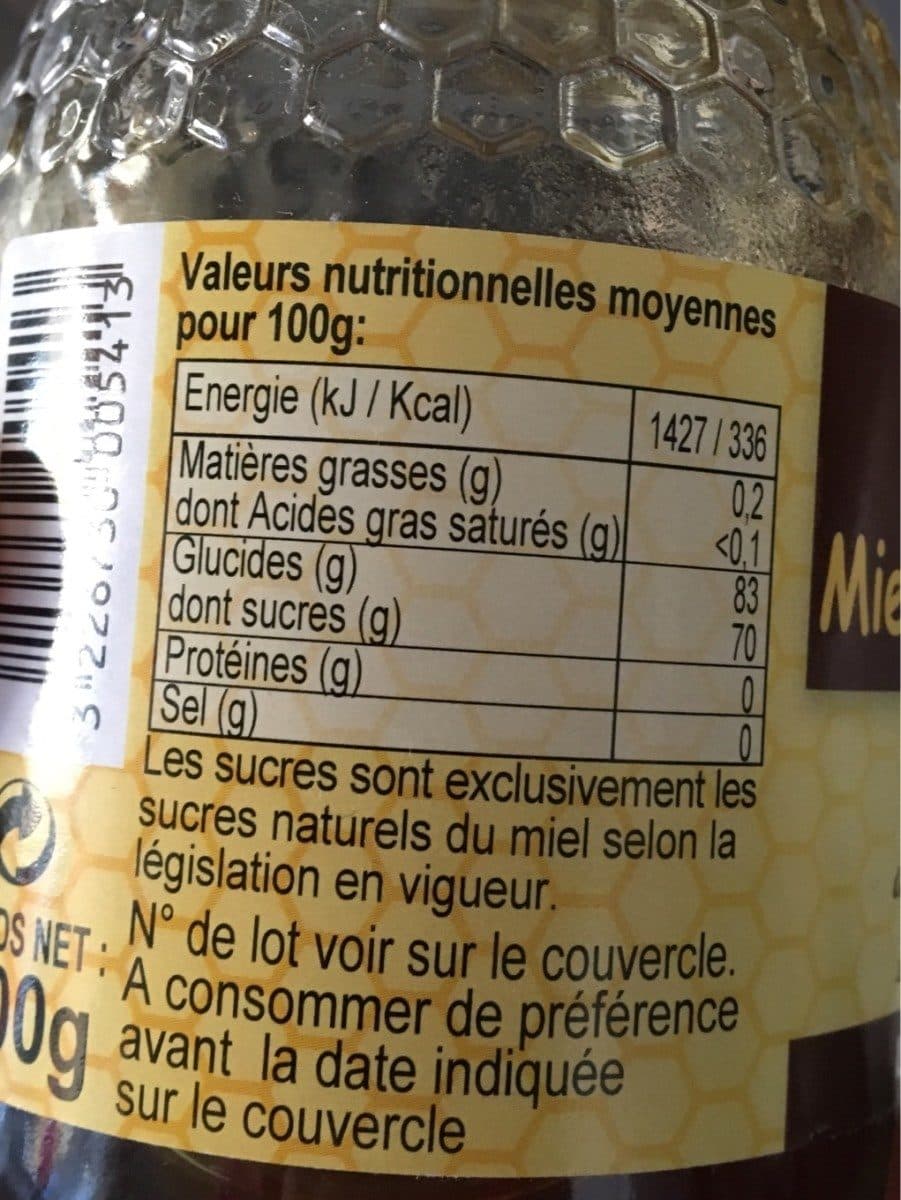 Miels Chailan Miel chailan packshot
