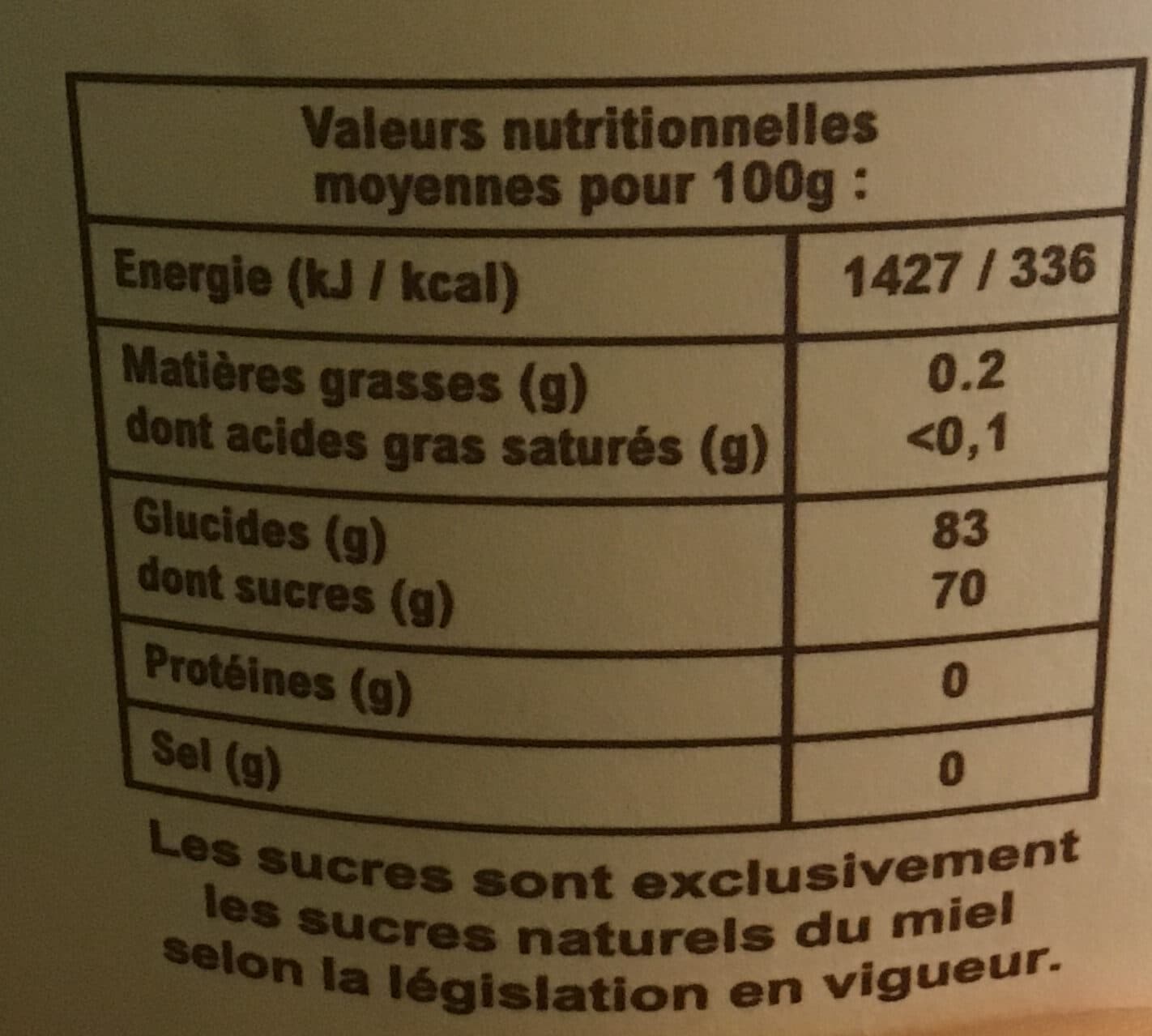 Cellier Sarlat Miel De Fleurs De France packshot