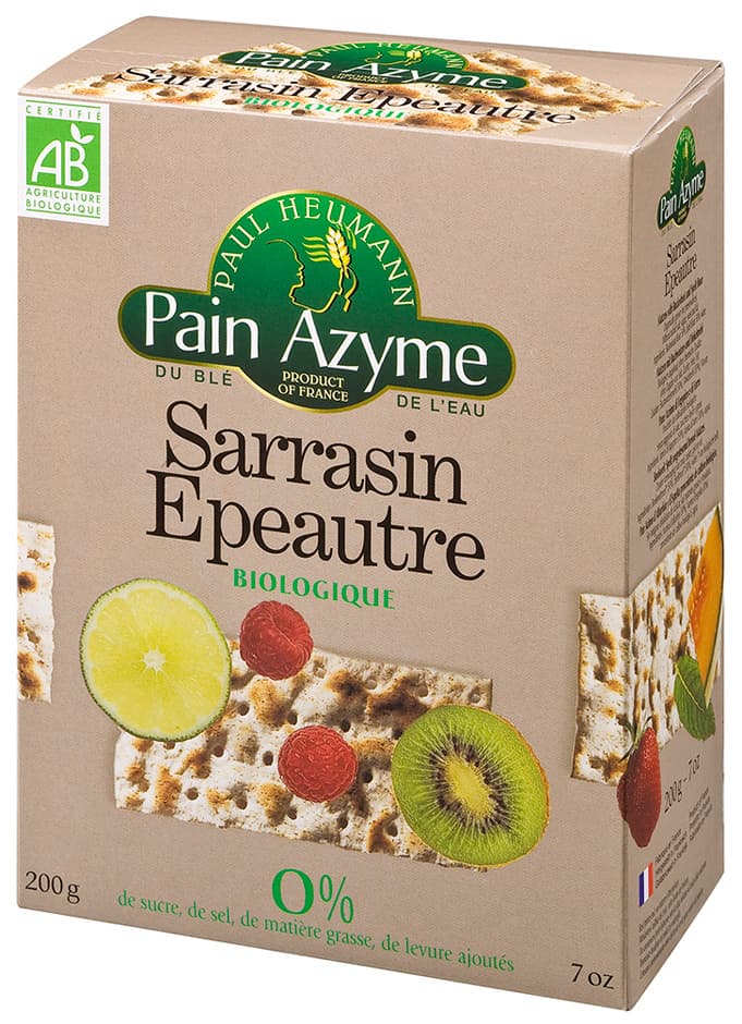 PAUL HEUMANN Pain Azyme Sarrasin et Epeautre packshot