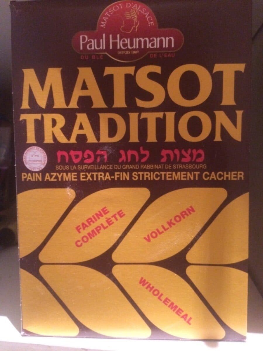 Open Food Facts Matsot Tradition packshot