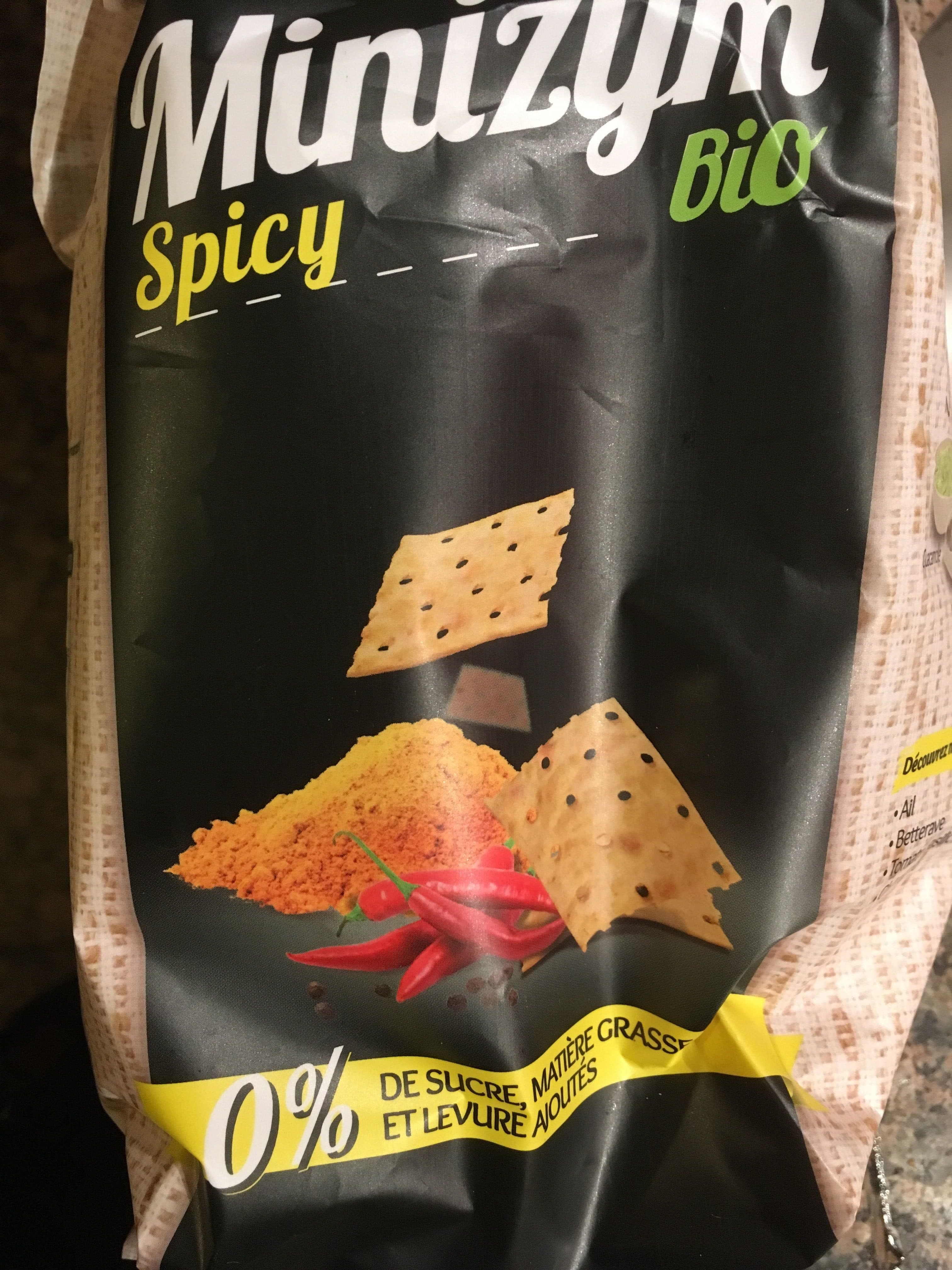 Open Food Facts Minizym Bio Spicy packshot