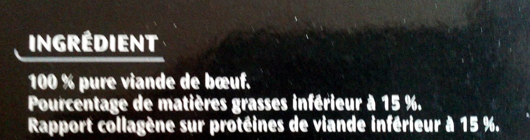 Charal Steack Haché 15% packshot