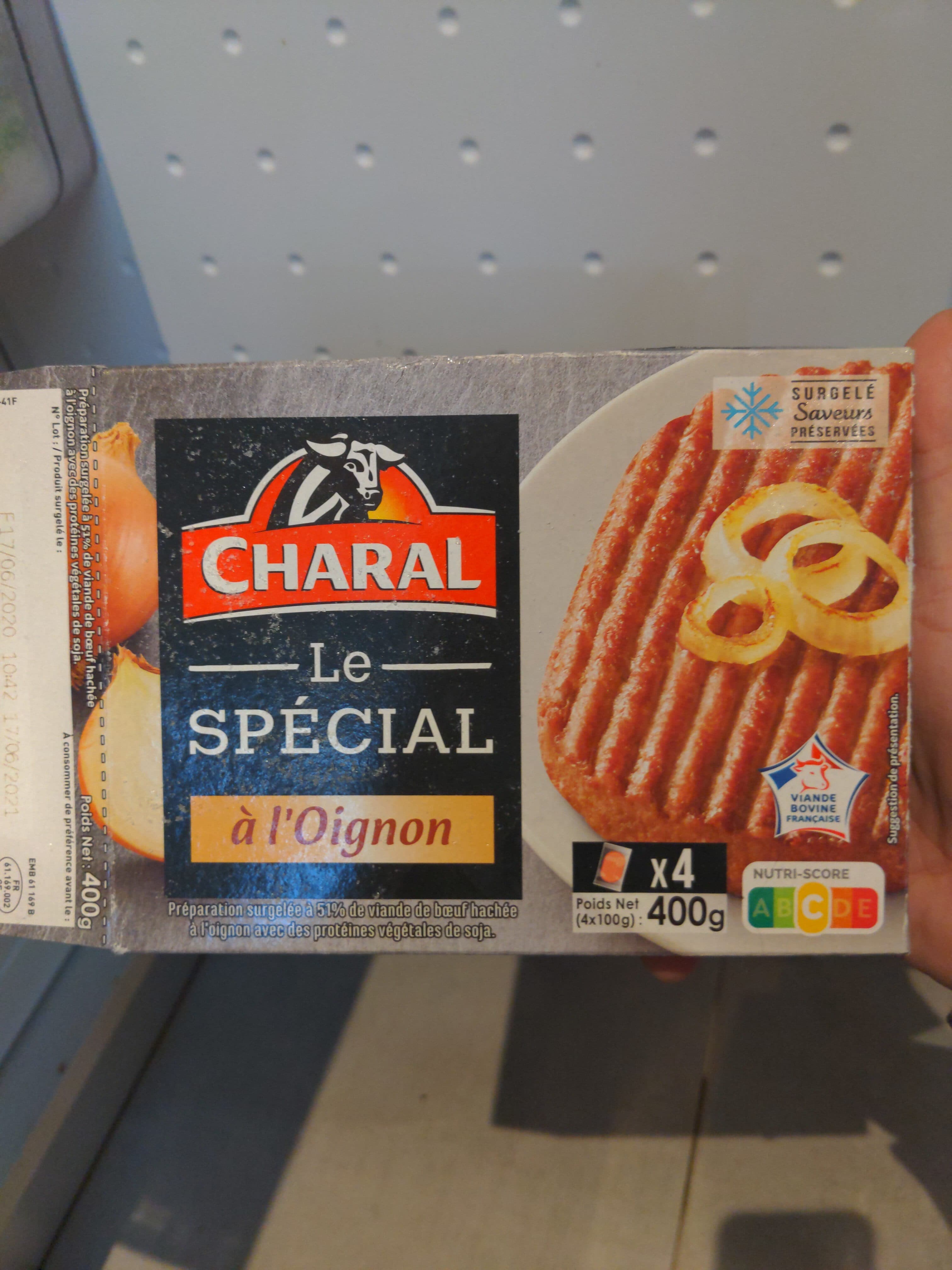 Charal Le spécial à l'Oignon packshot